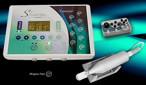 Электромассажер «SHARM Fase SМ» (в комплекте 2 насадки: лицо, шейно-воротниковая зона)