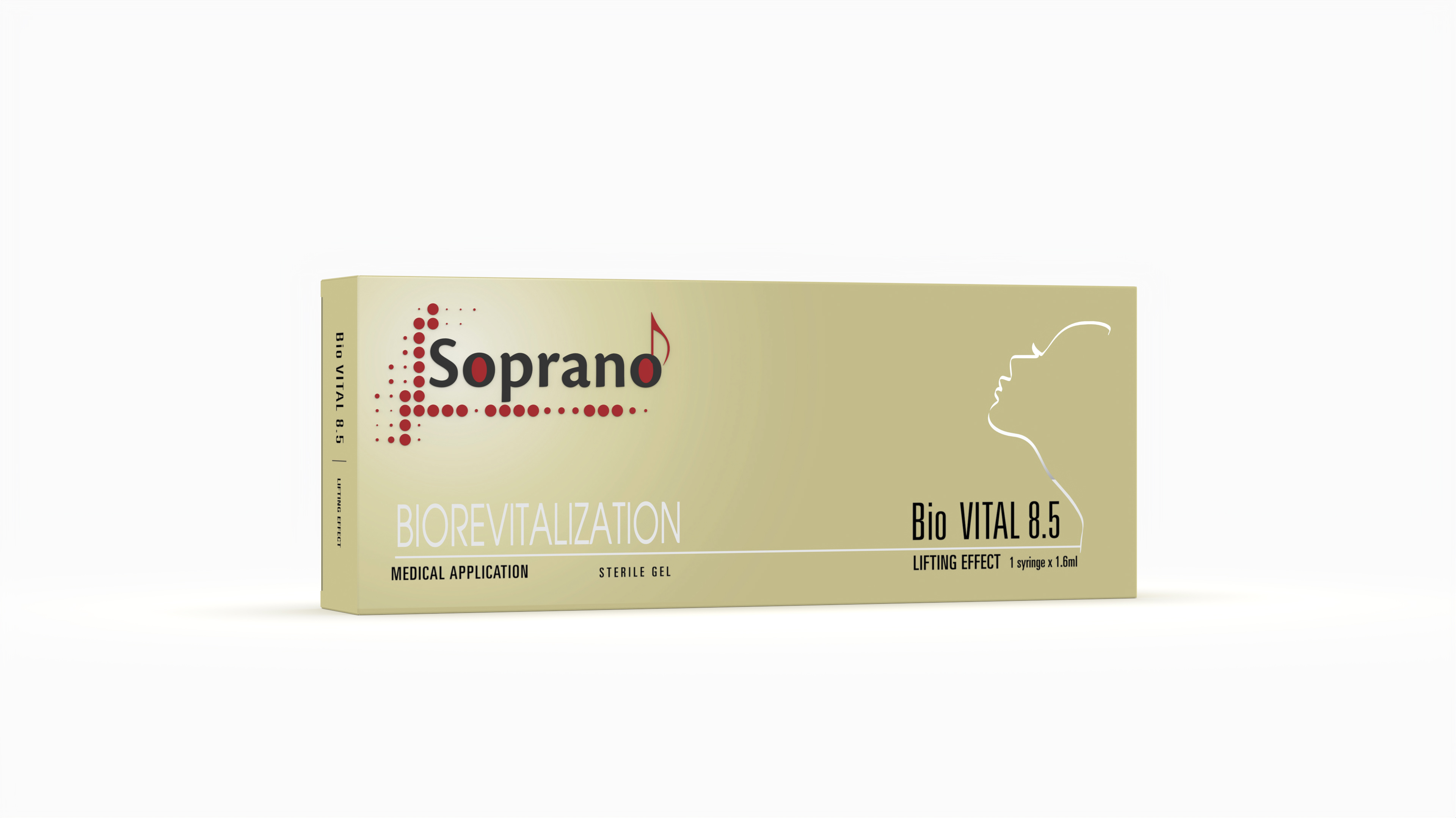 купить bio vital 8,5 biorevitalizant (8,5 мг/мл, 1,6 мл) шприц