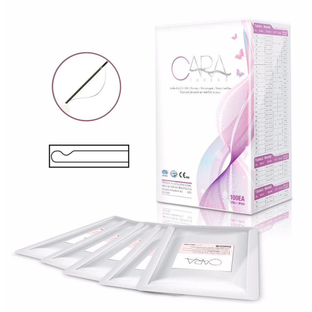 купить мезонити линейные cara мв30g*25,4 на l-канюле (длина нити 30мм) (1 уп./20 шт.) mono eye